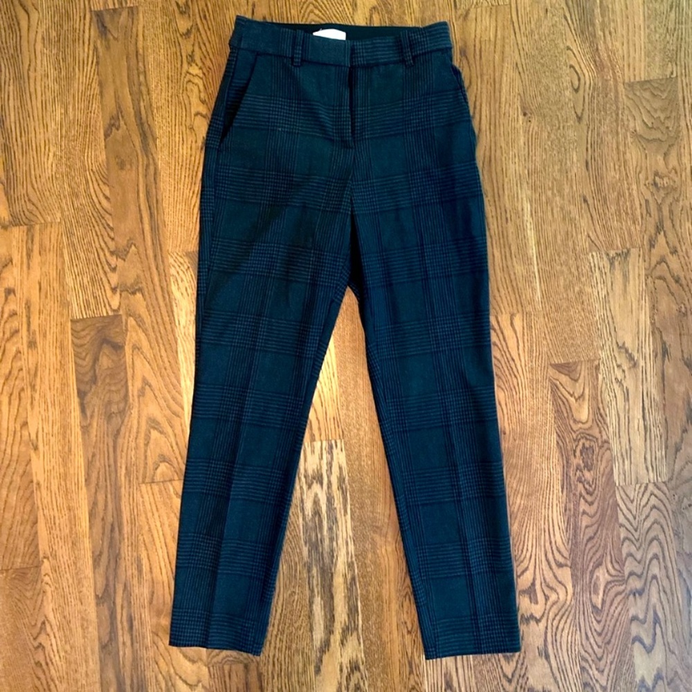 Plaid slacks